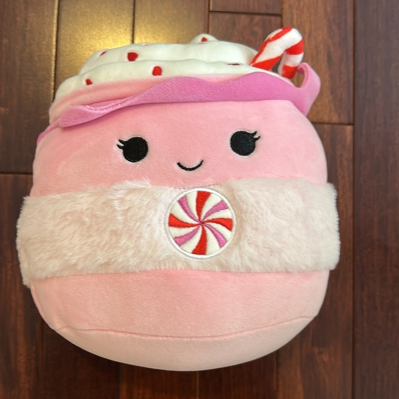 Squishmallow Ethel the Peppermint Latte - Picture 2 of 6